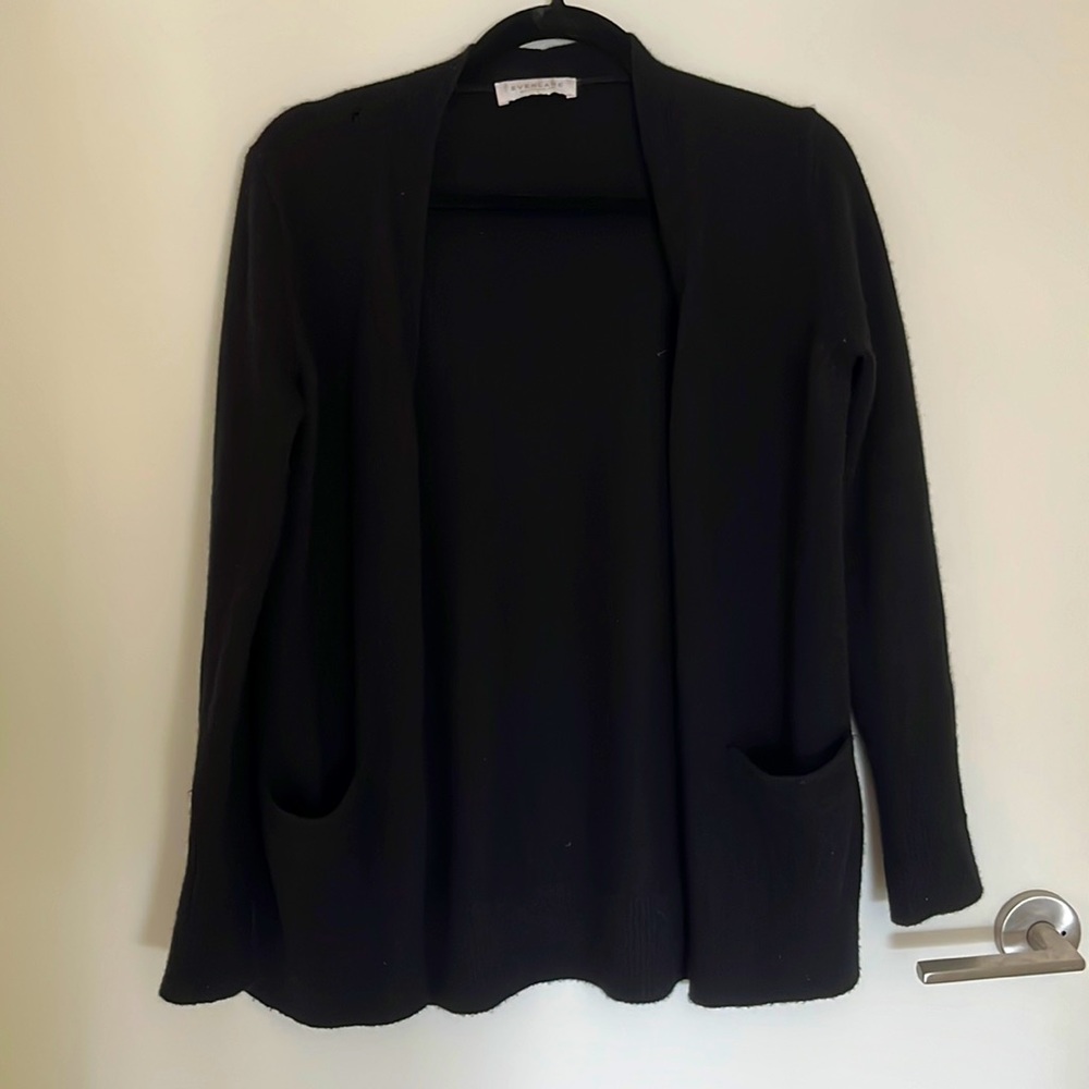 Everlane Black Cardigan